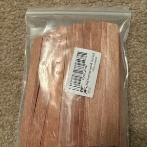 95- Wooden Candle Wicks, 5.1 X 0.5 Inch